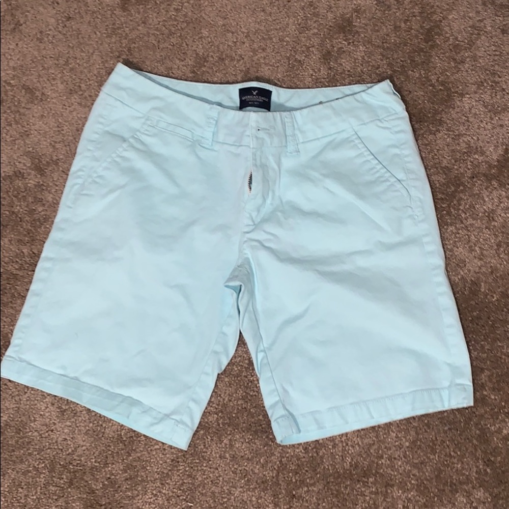 Baby blue American Eagle Bermuda Shorts